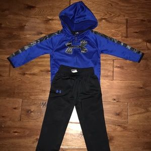 Toddler Boy 2T Under Armour Warm up set.